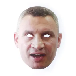 maska-papierowa-witalij-kliczko-ukraina-bokser