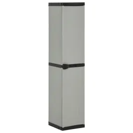 szafka-ogrodowa-z-polipropylenu-szara-i-czarna-34x40x168-cm