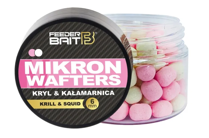 Przynęta Feeder Bait Mikron Wafters 6mm Kryl & Kałamarnica