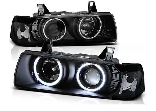reflektory-bmw-e36-sdn-ringi-soczewka-nowe