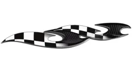 naklejka-30x12-cm-carbon-i-szachownica-naklejki