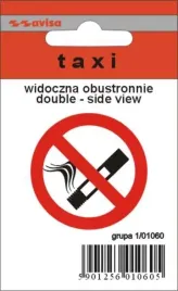 naklejka-nalepka-taxi-zakaz-palenia-dwustronny