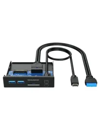 panel-przedni-graugear-multi-z-koncentratorem-usb-czytnikiem-kart