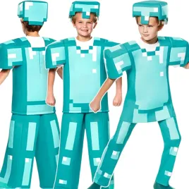 stroj-minecraft-przebranie-dla-chlopca-steve-diamentowy-maska-kostium-bal