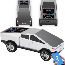 radio-glosnik-bezprzewodowy-bluetooth-samochodowy-led-tesla-cybertruck