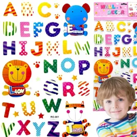 naklejki-3d-na-sciane-dla-dzieci-alfabet-zwierzeta-ozdoba-pokoju-na-sciane