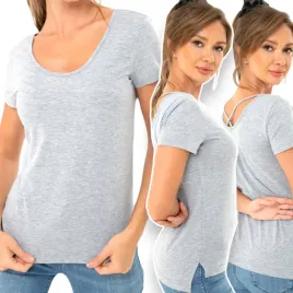 modna-bluzka-damska-szara-gladka-ozdobne-plecy-basic-krotki-rekaw-roz-s