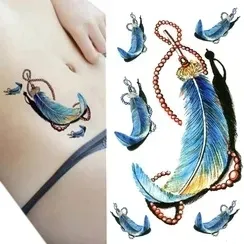 tatuaz-jednorazowy-zmywalny-tymczasowy-motyw-piorka-pioro-na-impreze-sesje