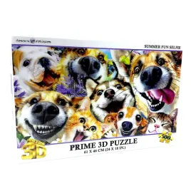 howard-robinson-prime-3d-psy-i-koty-letnie-selfie-puzzle-3d-500-elementow