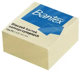 bloczek-kartek-samoprzylepnych-bantex-75x75mm-zolte-x-400-szt