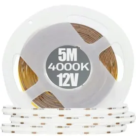 tasma-led-cob-gtv-2x-zlacze-amp-12v-5m-rolki-pasek-neutralny-bialy-800lm