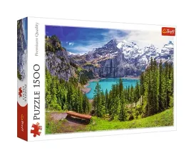 puzzle-1500el-jezioro-oeschinen-trefl