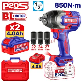 emtop-eciwl2085e-klucz-udarowy-aku-1-2-20v-850nm-2x4ah-walizka-led