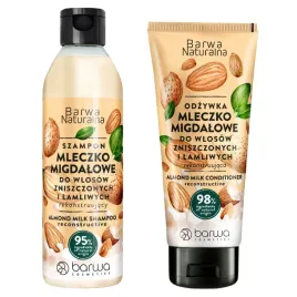 barwa-mleczko-migdalowe-szampon-rekonstruujacy-300-ml-odzywka-200-ml