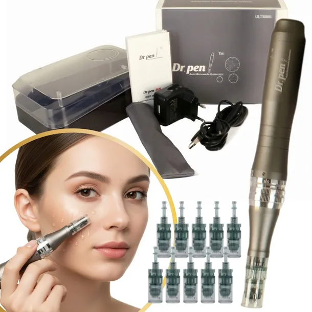 Dr Pen M8-W Dermapen Ultima BEZPRZEWODOWY + 10 kartridży GRATIS