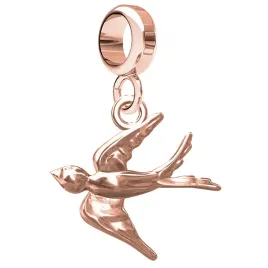 charms-jaskolka-ptak-rozowe-zloto-srebro-925