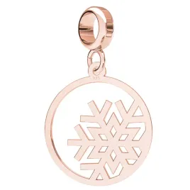 charms-platek-sniegu-zima-rozowe-zloto-s925