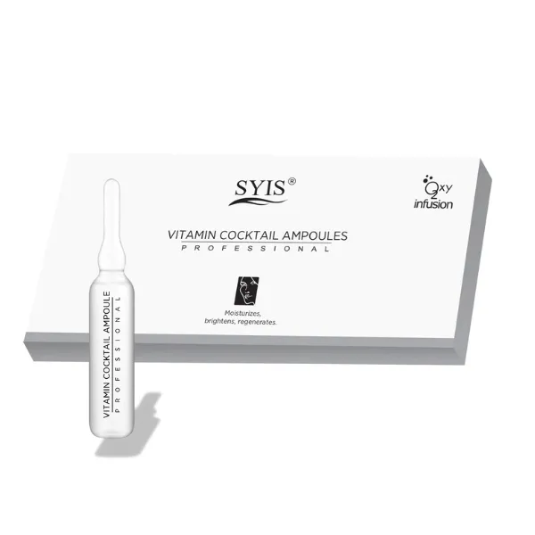 SYIS Ampułki WITAMINOWY KOKTAJL do skóry twarzy, 1 x 3 ml