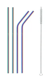 lamart-slomki-wielorazowe-metalowe-teczowe-komplet-4-szt-czyscik-wycior