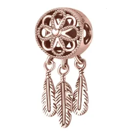 charms-rozowe-zloto-lapacz-snow-srebro-zawieszka