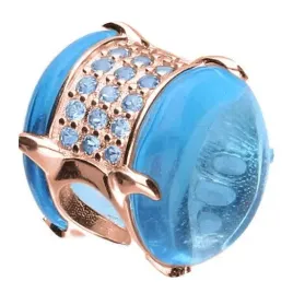 charms-niebieski-kamien-rozowe-zloto-srebro-925