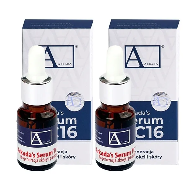 2x Arkada TC16 serum kolagenowe do paznokci i skórek 11 ml