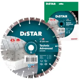 tarcza-diamentowa-distar-technic-advanced-230-do-betonu-zbrojonego-granitu