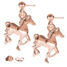 kolczyki-zwierze-kon-kucyk-rozowe-zloto-925