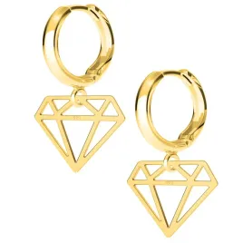 kolczyki-zlote-diament-diamencik-925