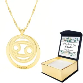 naszyjnik-zloty-znak-zodiaku-rak-wlasny-nadruk
