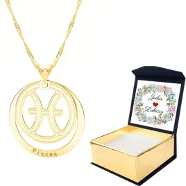 naszyjnik-zloty-znak-zodiaku-ryby-wlasny-nadruk