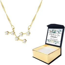 naszyjnik-zloty-znak-zodiaku-byk-wlasny-nadruk
