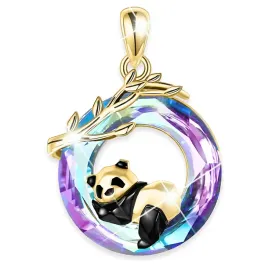 zlota-zawieszka-925-fioletowy-niebieski-krysztal-z-panda-kolorowy-kamien
