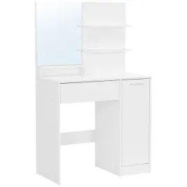 songmics-toaletka-z-lustrem-szafka-szuflada-polkami-biala-80x40x132cm