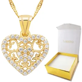 naszyjnik-zloty-cyrkonie-serce-heart-srebro-925