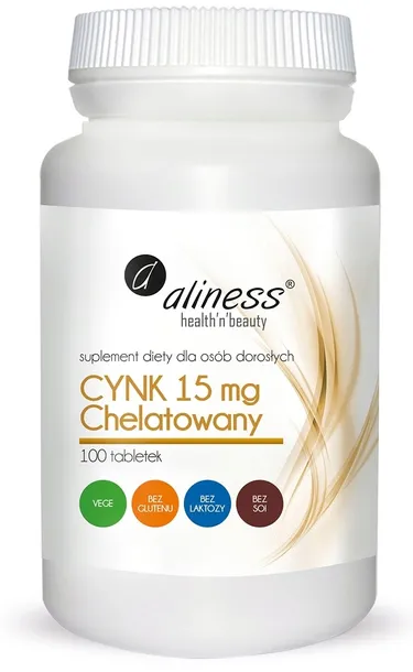ALINESS CYNK CHELAT diglicynian cynku 15mg 100 tab