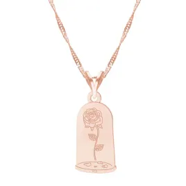 lancuszek-zloty-naszyjnik-925-roza-kwiat-rose