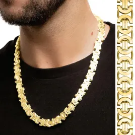 zloty-lancuszek-meski-55-cm-splot-krolewski-gruby-pozlacany-11mm-srebro-925