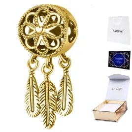 charms-zloty-lapacz-snow-okragly-z-piorkami-serce-piorka-piora-srebro-925
