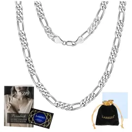 srebrny-lancusek-figaro-gruby-meski-55cm-pelny-rodowany-lancuch-srebro-925