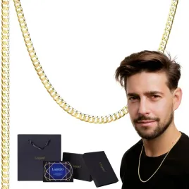 zloty-lancuszek-meski-pancerka-55-cm-pelny-kuty-mocny-lancuch-32mm-srebro