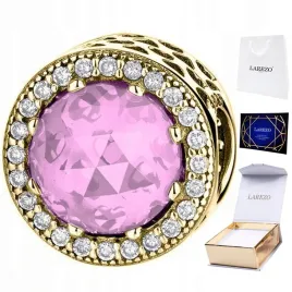 charms-zloty-rozowy-krysztal-koralik-kamien-z-cyrkoniami-lsniace-cyrkonie