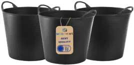 3x-pojemnik-wiadro-kosz-elastyczny-flexi-23l-czarny-gumowy-lekki-i-trwaly