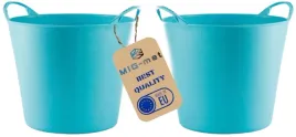 2x-pojemnik-wiadro-kosz-elastyczny-flexi-23l-niebieski-gumowy-lekki-trwaly