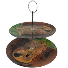 patera-dwupoziomowa-klimt-pocalunek
