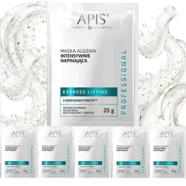 apis-maska-algowa-express-lifting-tens-up-maslo-shea-alginat-20-g-5-szt