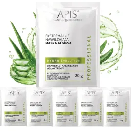 apis-maska-algowa-hydro-evolution-gruszka-aloes-len-nawilzajaca-20g-5-szt
