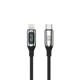 forever-kabel-lcd-usb-c-lightning-1m-27w-czarny