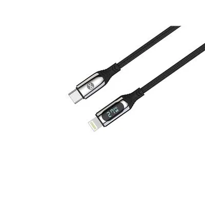 forever-kabel-lcd-usb-c-lightning-1m-27w-czarny-marka-telforceone