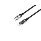 forever-kabel-lcd-usb-c-lightning-1m-27w-czarny-marka-telforceone